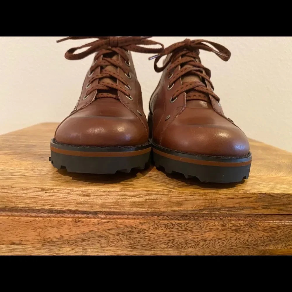 London Underground Joe Blake Ankle Boots Mahogany - Picture 4 of 9